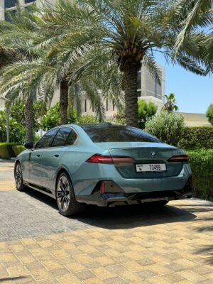 Rent BMW 7 Series 2024 in Oxide Grey Metallic – Premium Luxury Sedan in Dubai