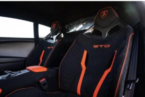 Lamborghini Huracán STO 2023 Sky Blue Rental in Dubai | Race-Bred Supercar