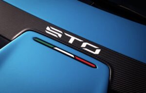 Lamborghini Huracán STO 2023 Sky Blue Rental in Dubai | Race-Bred Supercar