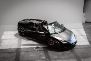 Lamborghini Huracán EVO Spyder 2024 Black rental in Dubai - Luxeridez